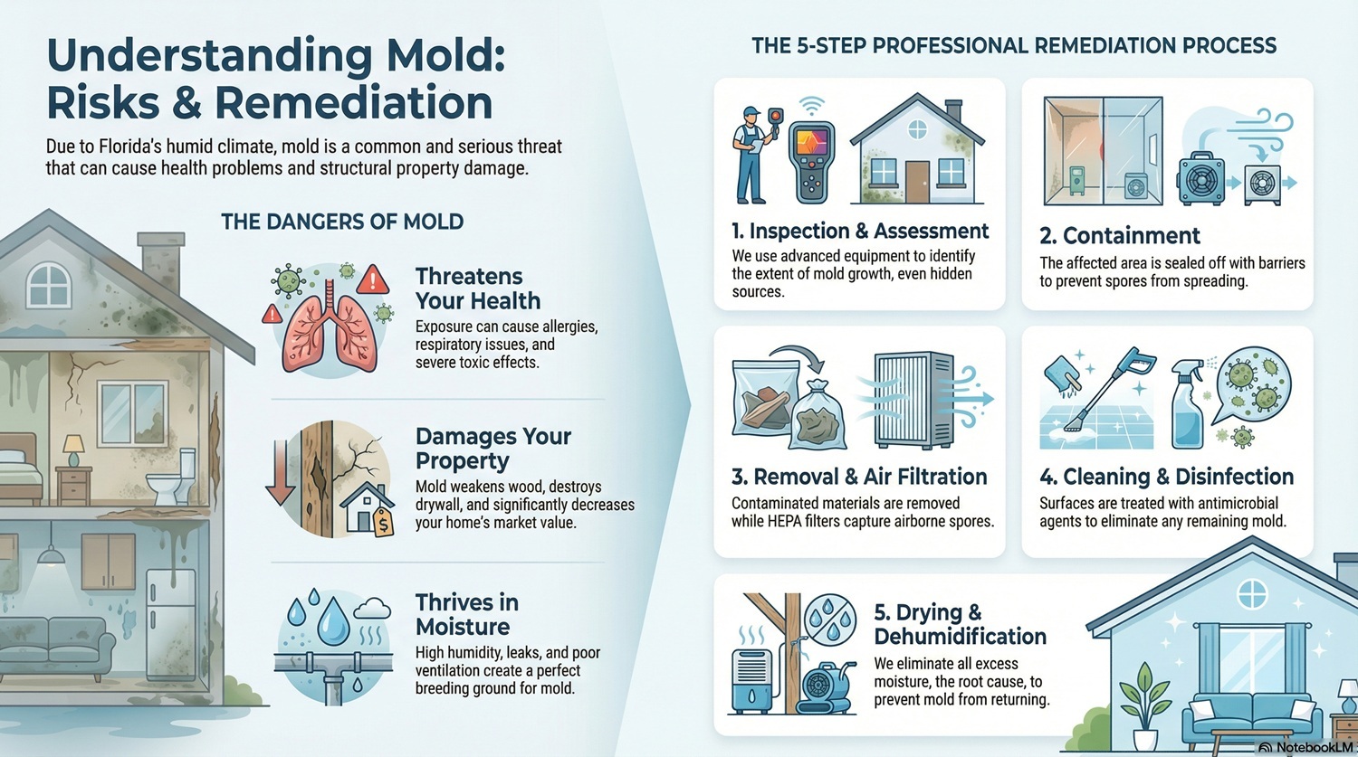 Clearwater Mold Inspection and Remediation Service Guide